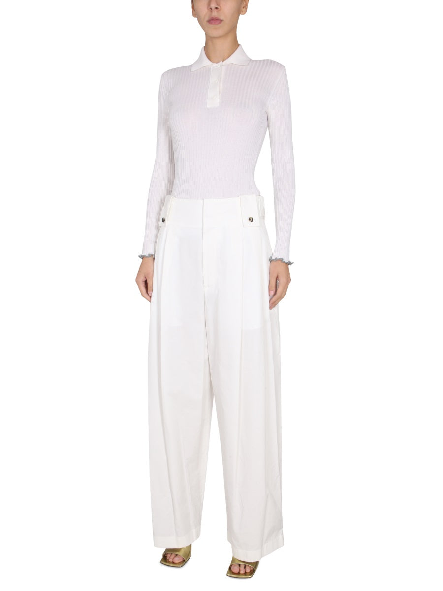 Bottega Veneta Women Wide Leg Pants BOTTEGA VENETA