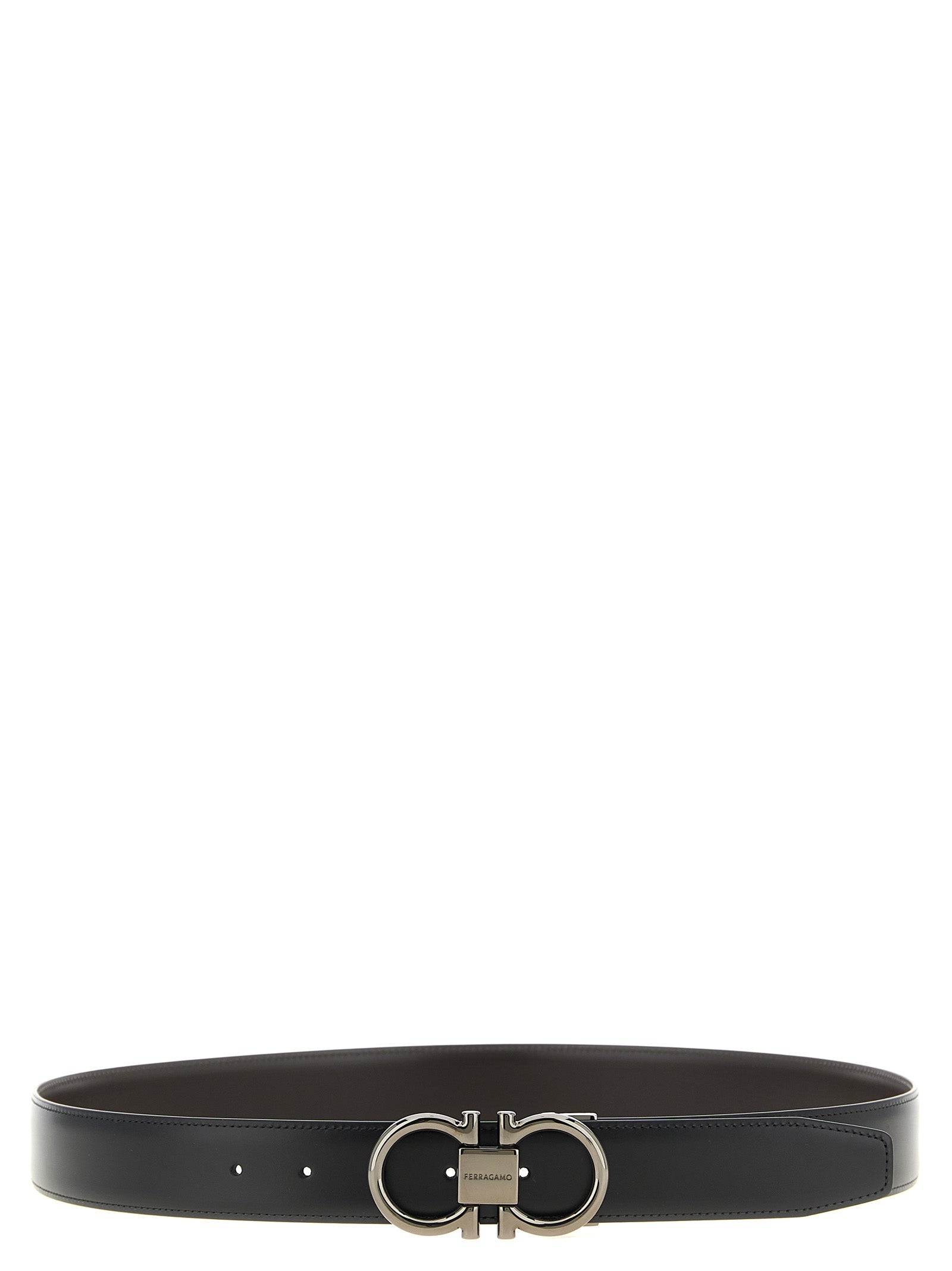 Ferragamo Men 'Double Gancini' Reversible Belt FERRAGAMO