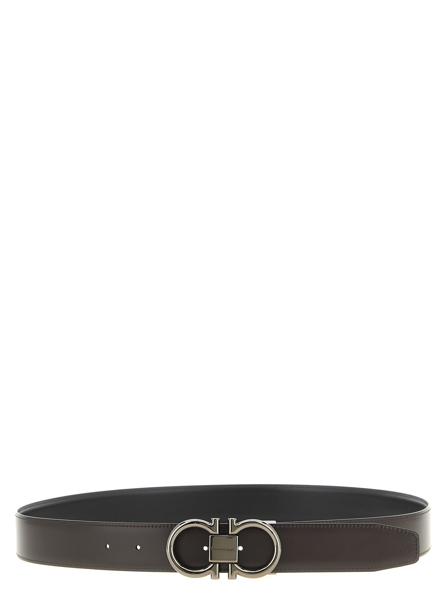 Ferragamo Men 'Double Gancini' Reversible Belt FERRAGAMO