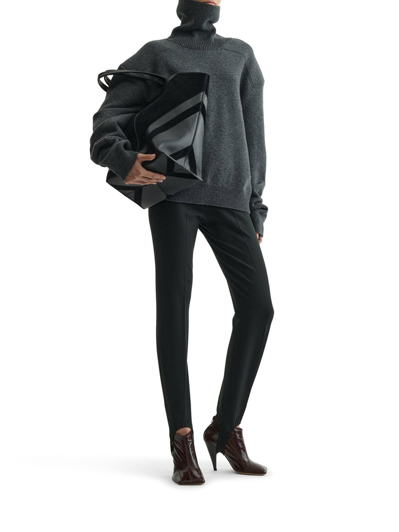 Phoebe Philo Women Wool And Cashmere Patched Shoulder Sweater PHOEBE PHILO