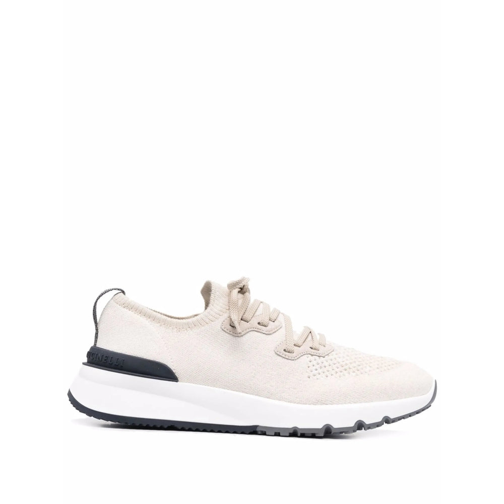 Brunello Cucinelli White Trainers - Low-Tops Men
