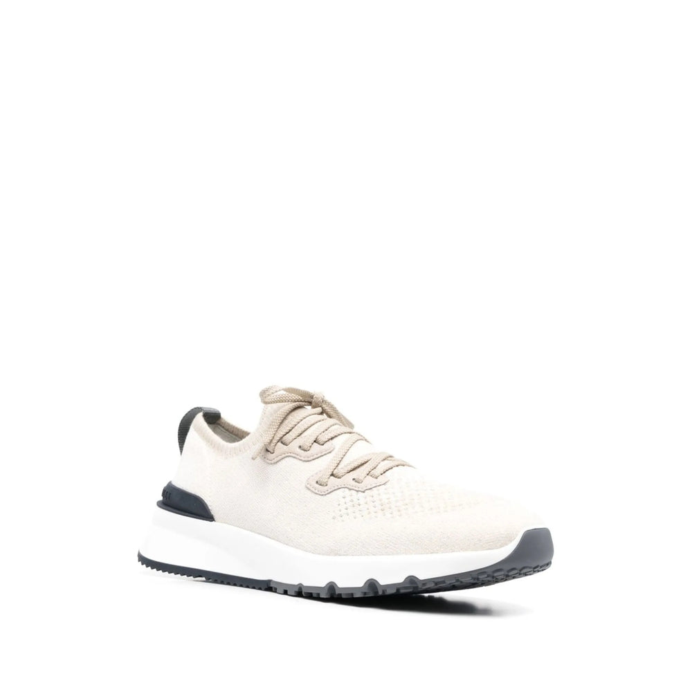 Brunello Cucinelli White Trainers - Low-Tops Men