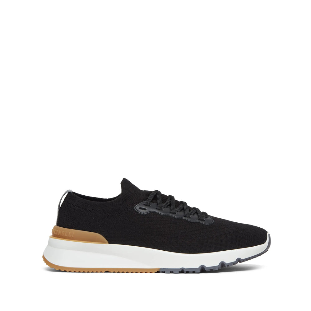 Brunello Cucinelli Black Trainers - Low-Tops Men BRUNELLO CUCINELLI