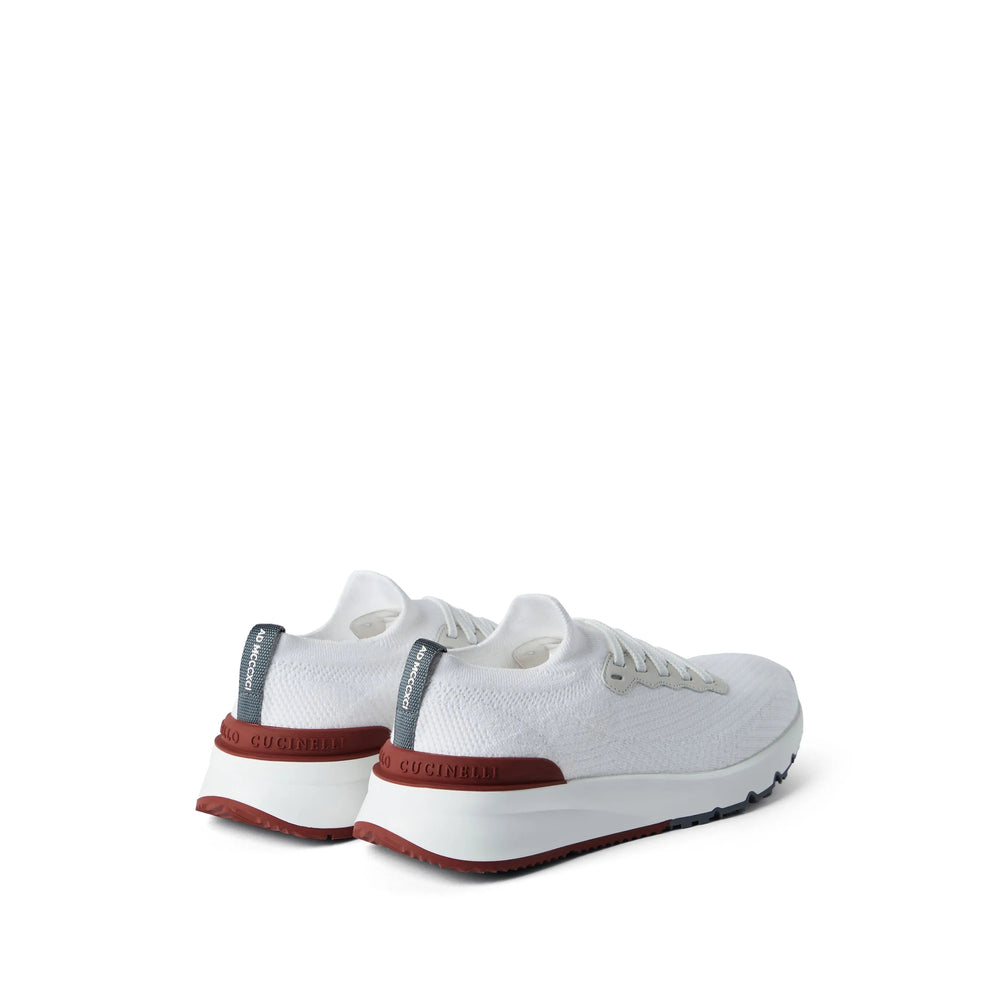 Brunello Cucinelli White Trainers - Low-Tops Men BRUNELLO CUCINELLI