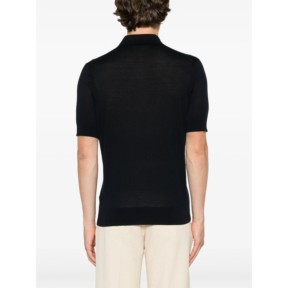 Brunello Cucinelli Blue Polo Shirts Men BRUNELLO CUCINELLI
