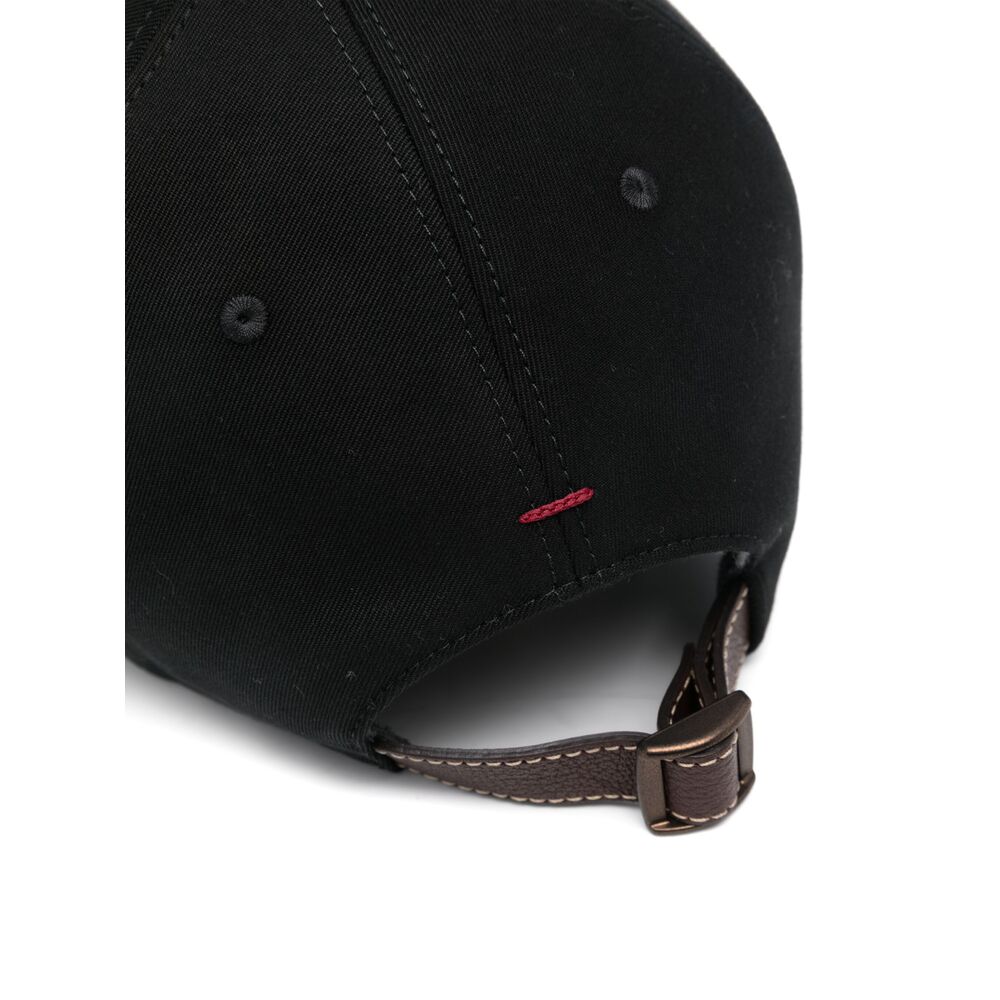 Brunello Cucinelli Black Hats Men BRUNELLO CUCINELLI