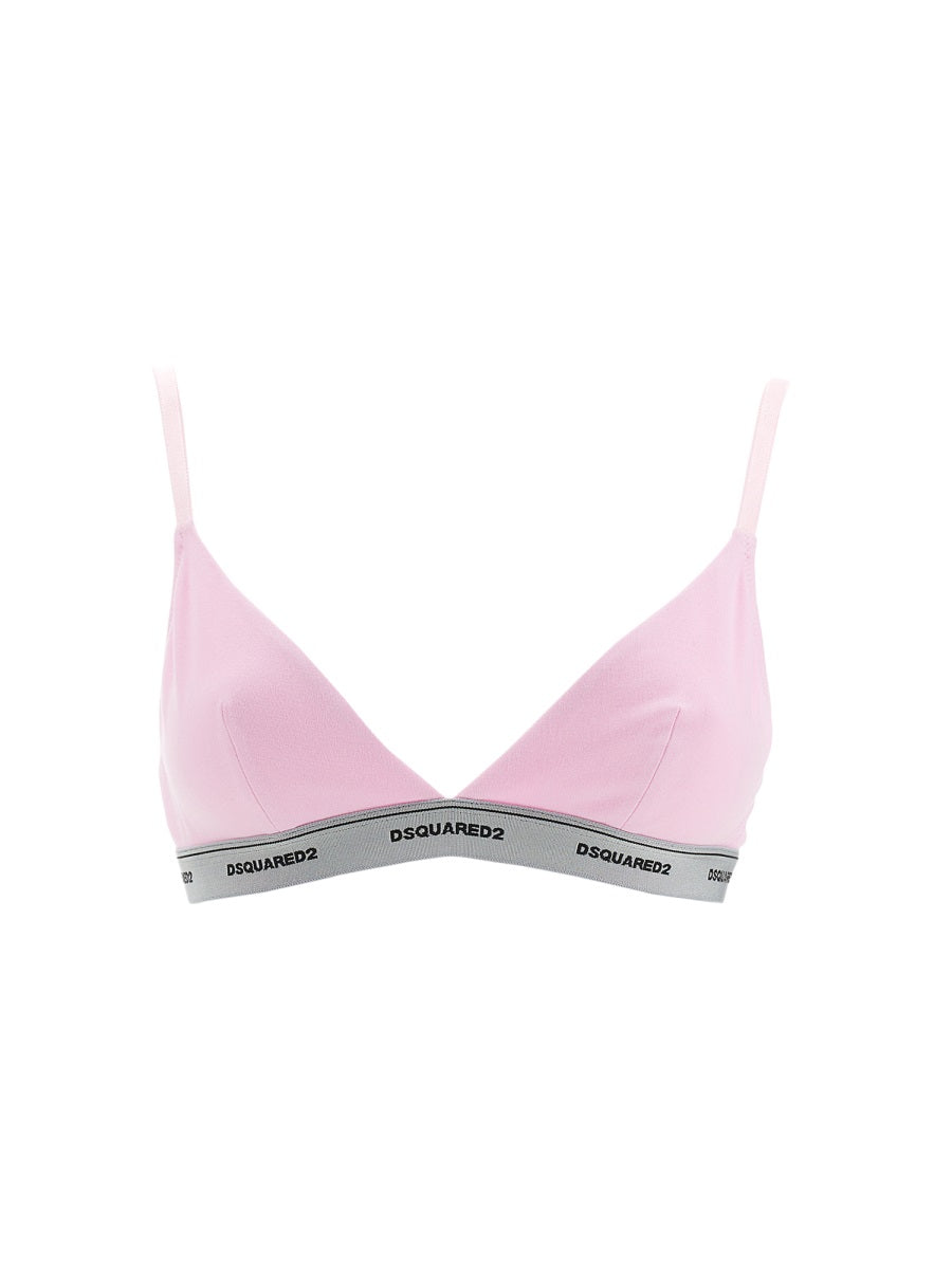 Dsquared Women Bralette With Logo DSQUARED2