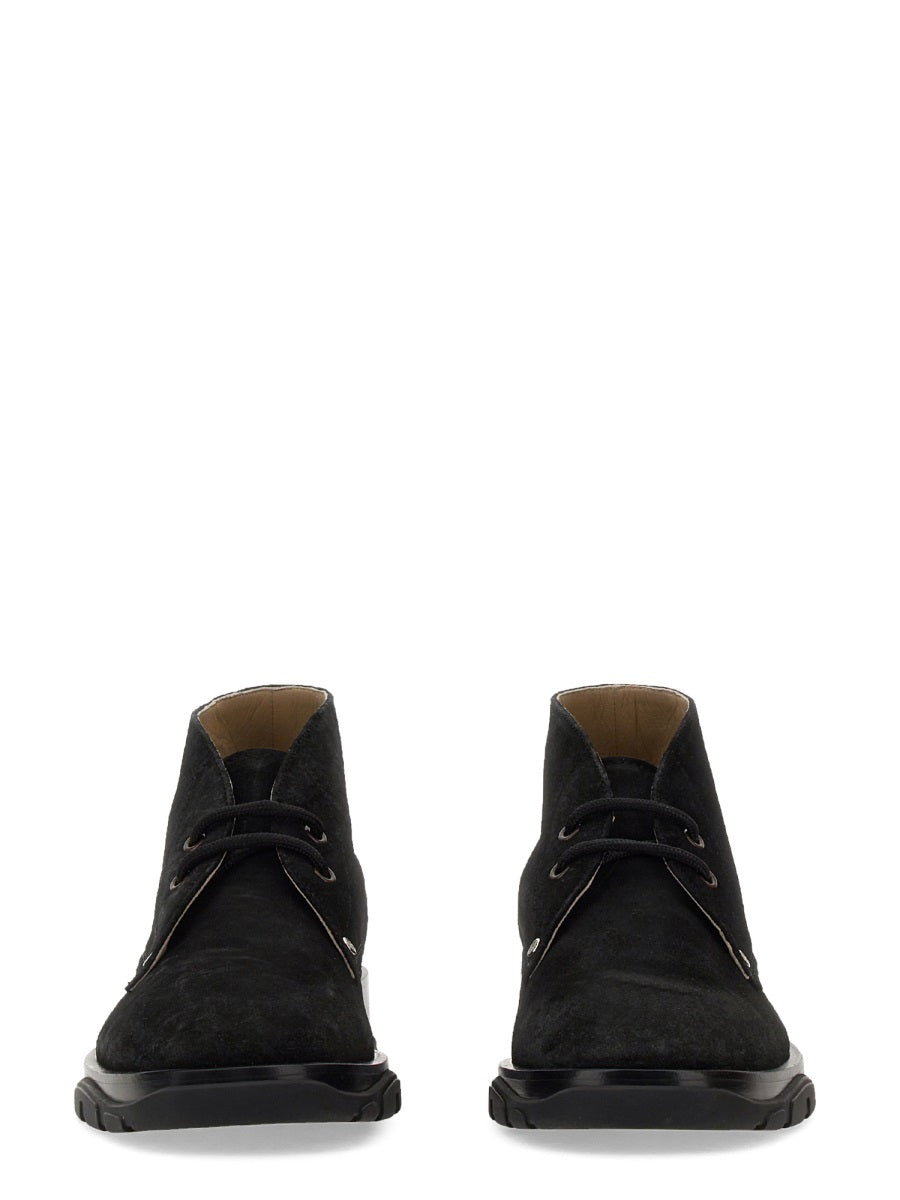 Alexander Mcqueen Men Suede Boot ALEXANDER MCQUEEN