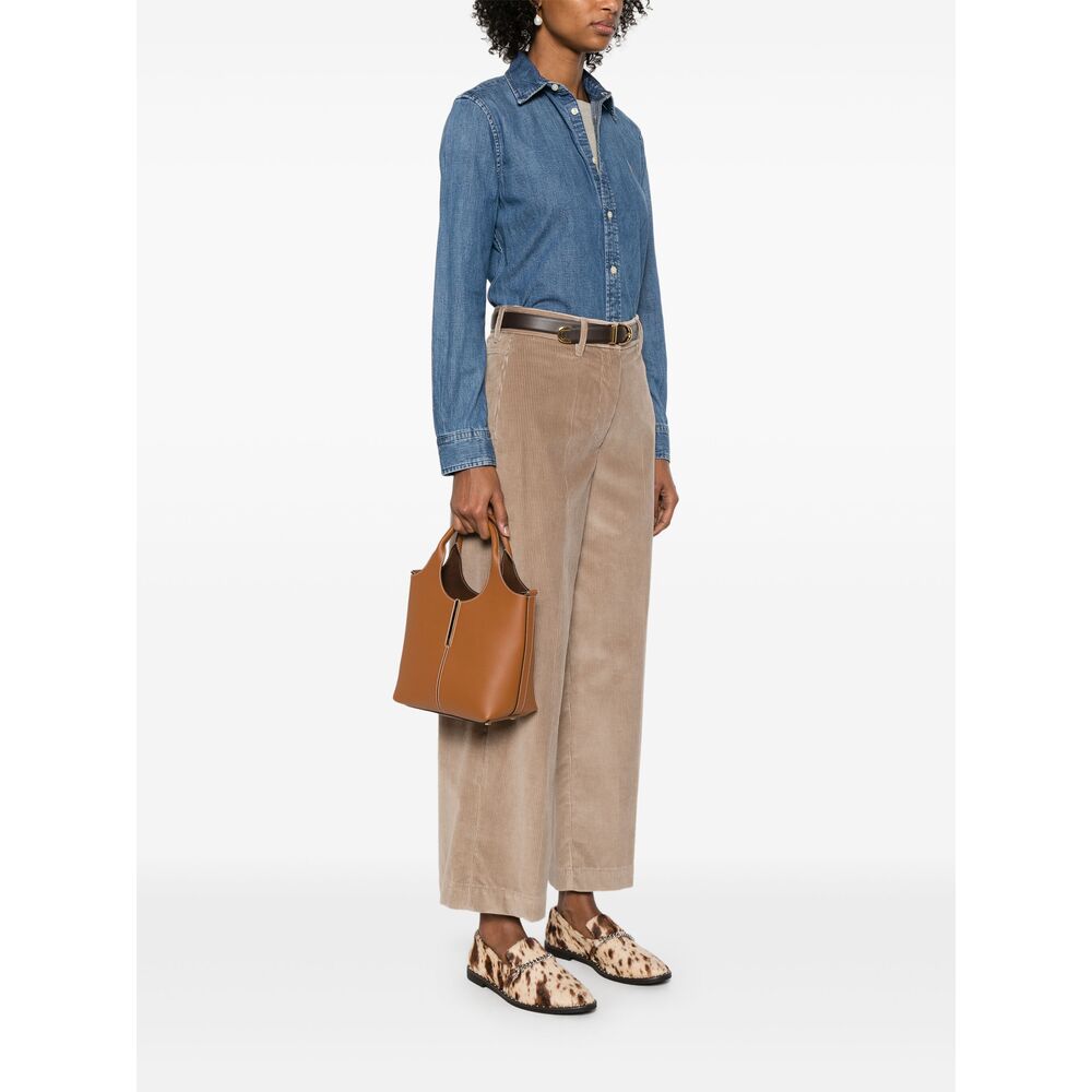 Tod's Brown Tote Bags Women TOD'S