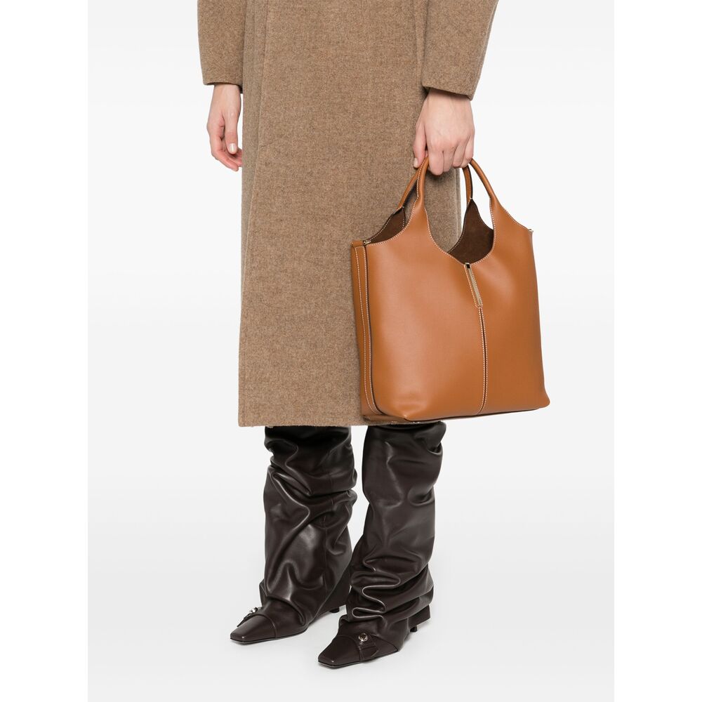 Tod's Brown Tote Bags Women TOD'S