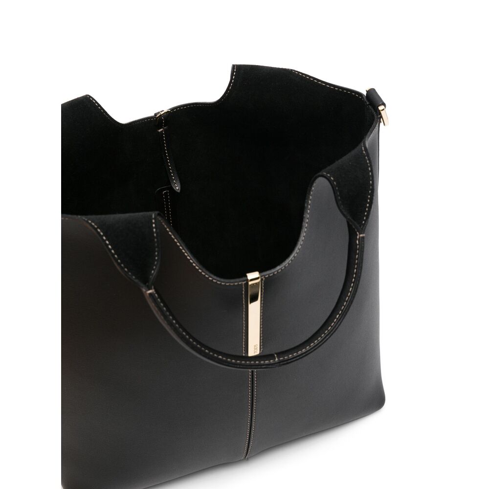Tod's Black Tote Bags Women TOD'S