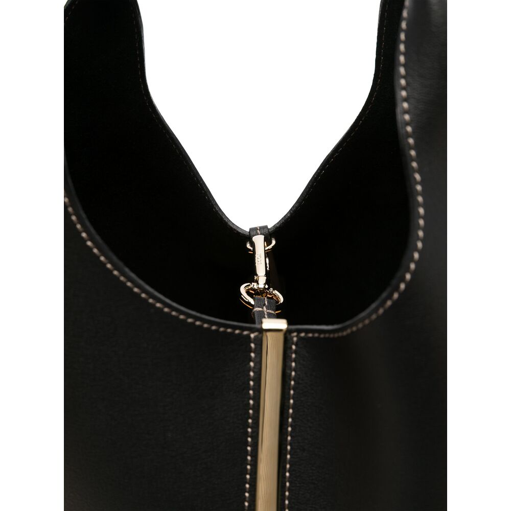 Tod's Black Tote Bags Women TOD'S