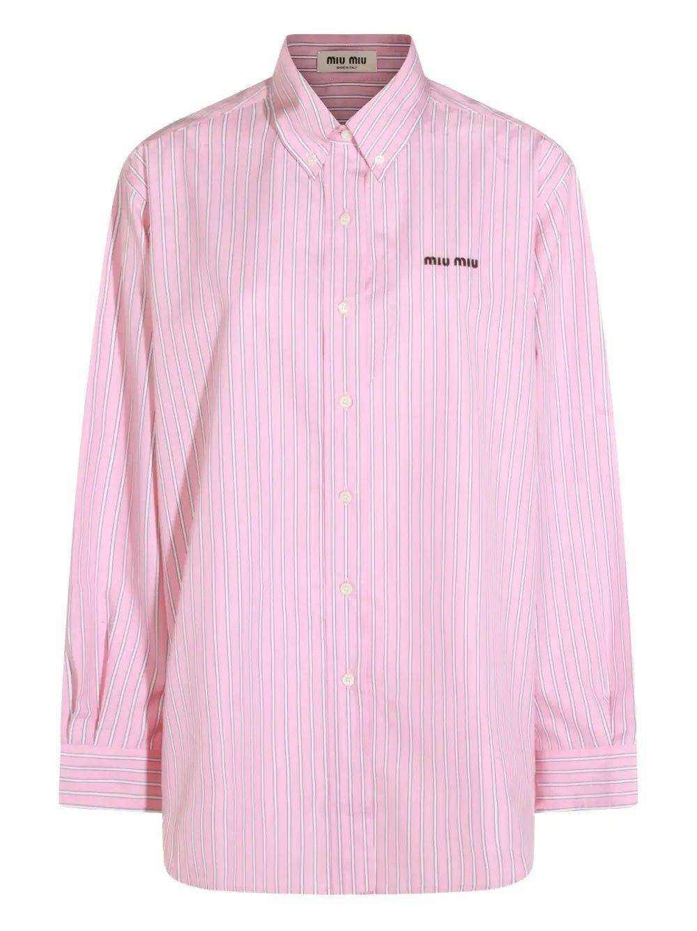 Miu Miu Women Poplin Shirt MIU MIU