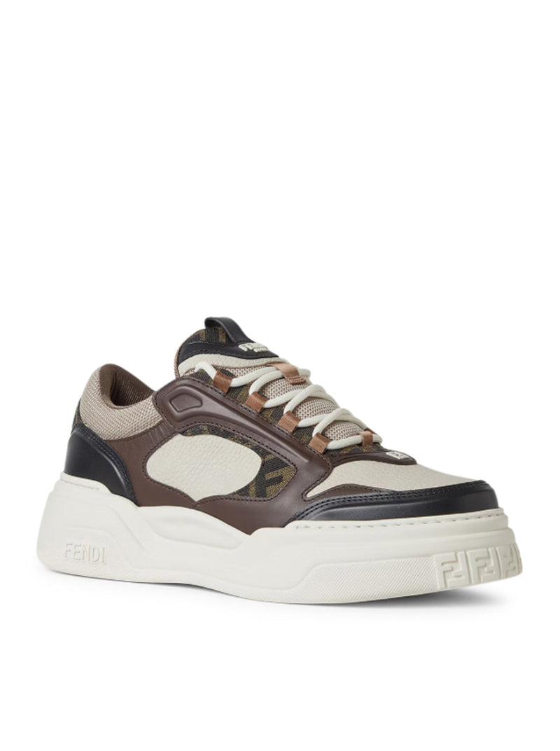 Fendi Men Fendi Force Leather Sneakers FENDI