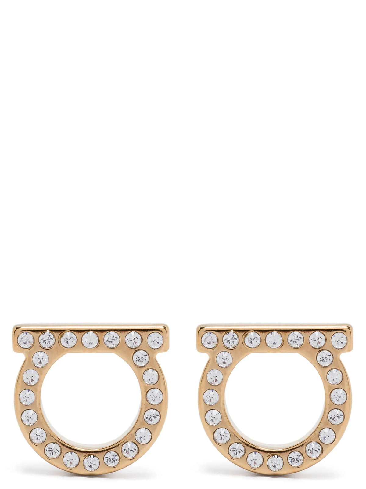 Ferragamo Women 'Gancini Crystals (L)' Earrings FERRAGAMO