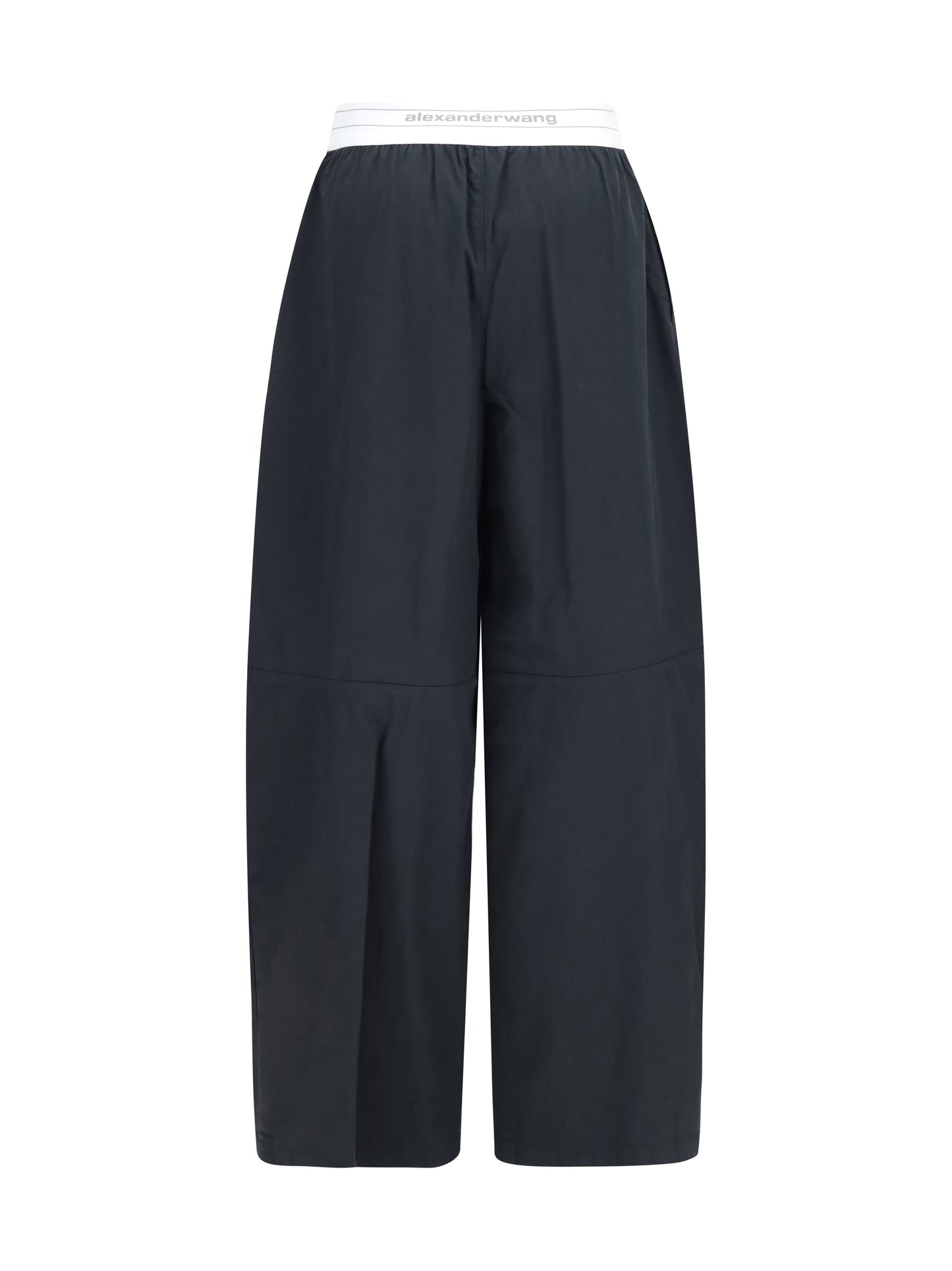 Alexander Wang Women Cotton-Blend Pants With Elastic Waistband ALEXANDER WANG