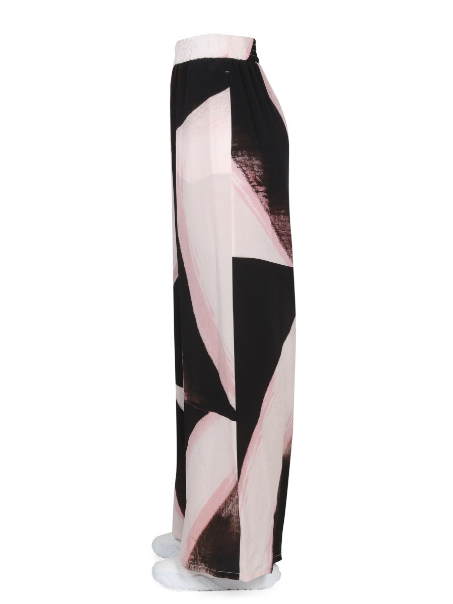 Alexander Mcqueen Women Brushstroke Graphic Pants ALEXANDER MCQUEEN