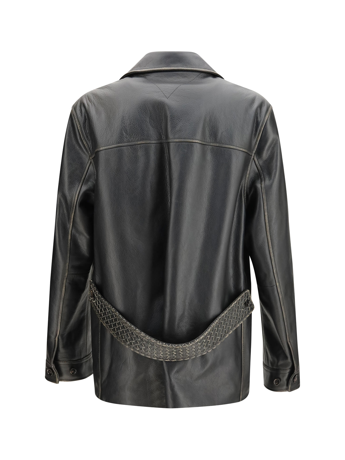 Bottega Veneta Men Padded Leather Jacket BOTTEGA VENETA