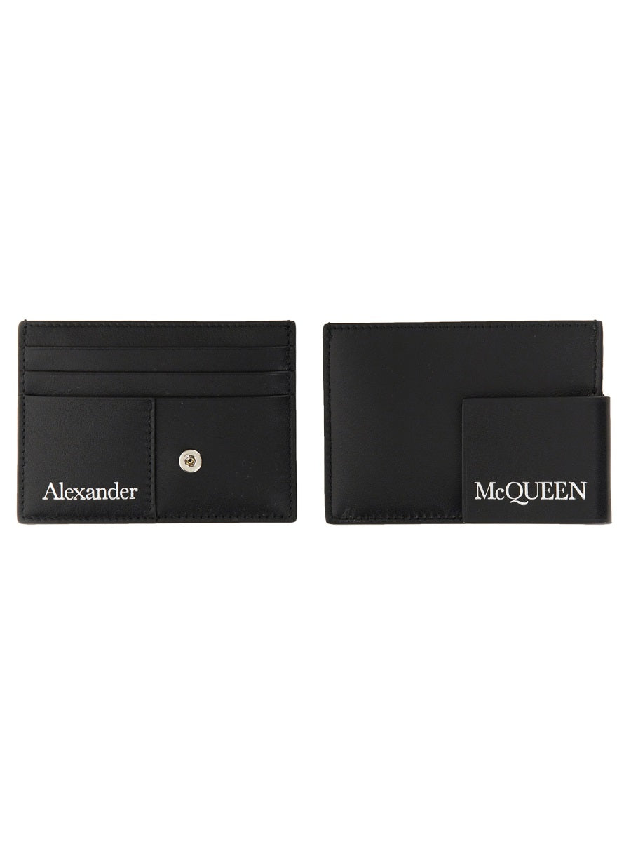 Alexander Mcqueen Men Card Holder With Logo ALEXANDER MCQUEEN