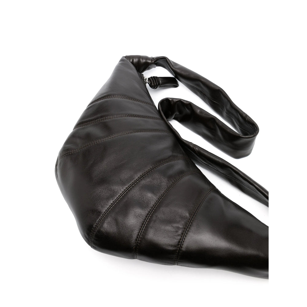Lemaire Brown Belt Bags Men LEMAIRE