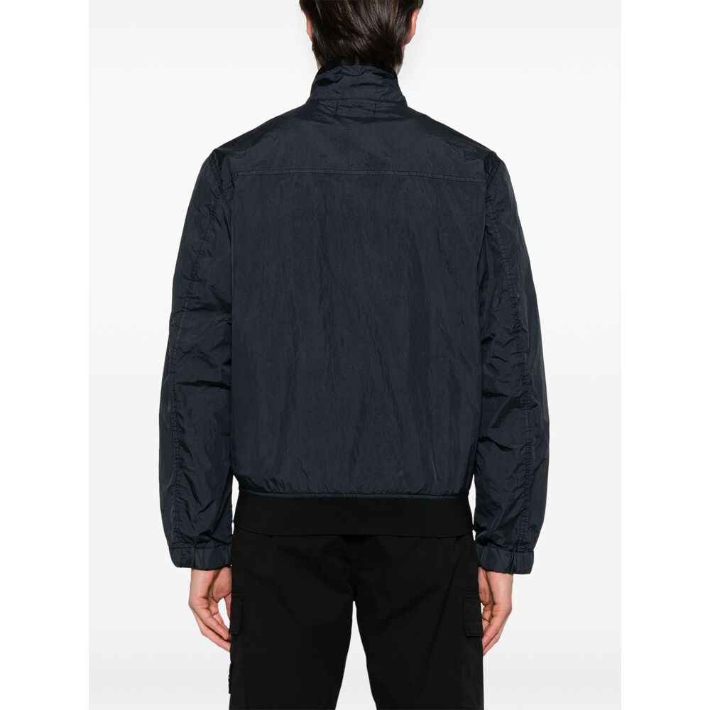 Stone Island Blue Jackets - Bomber Jackets Men STONE ISLAND