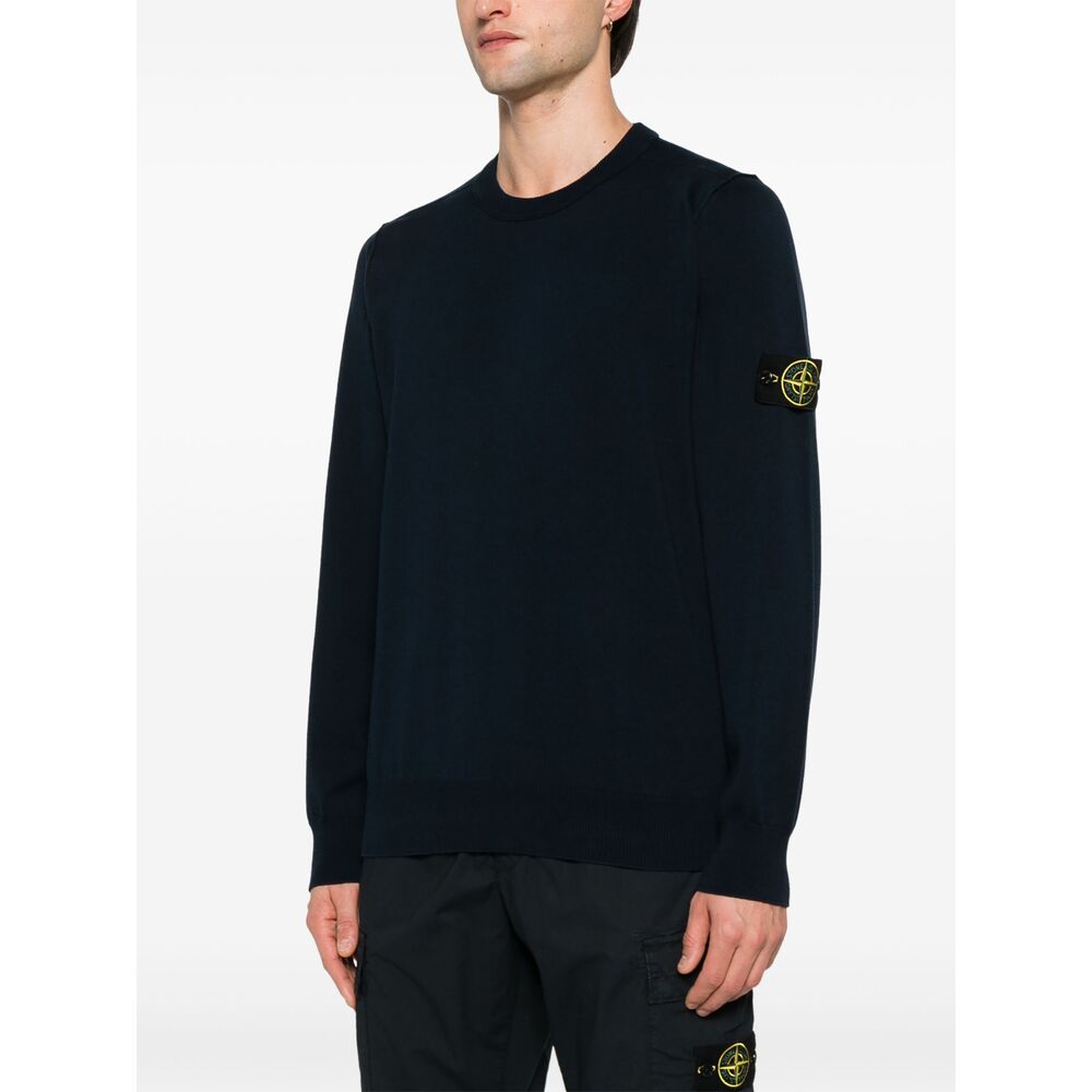 Stone Island Blue Sweaters & Knitwear - Jumpers Men STONE ISLAND