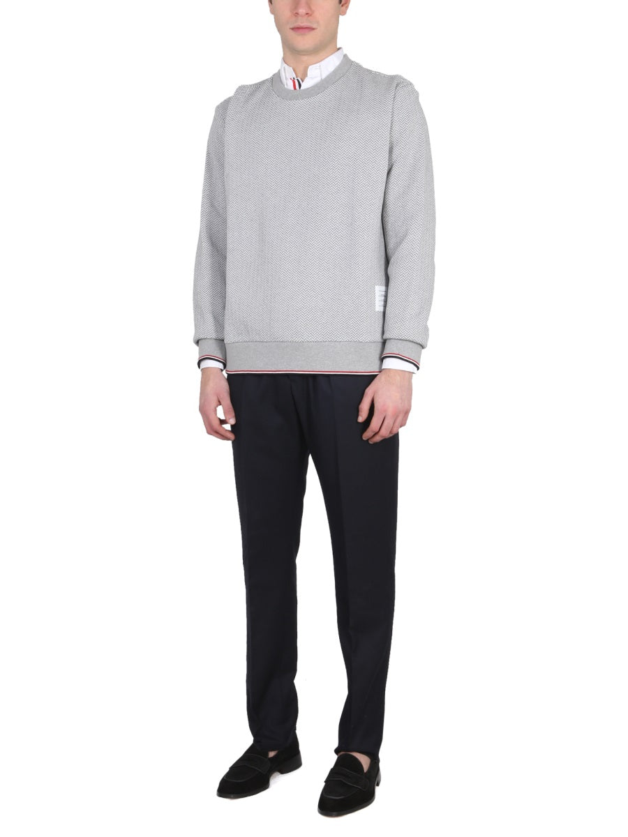 Thom Browne Men Herringbone Jersey THOM BROWNE