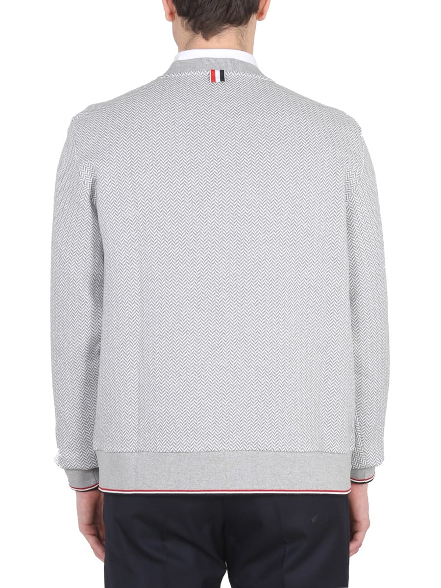 Thom Browne Men Herringbone Jersey THOM BROWNE