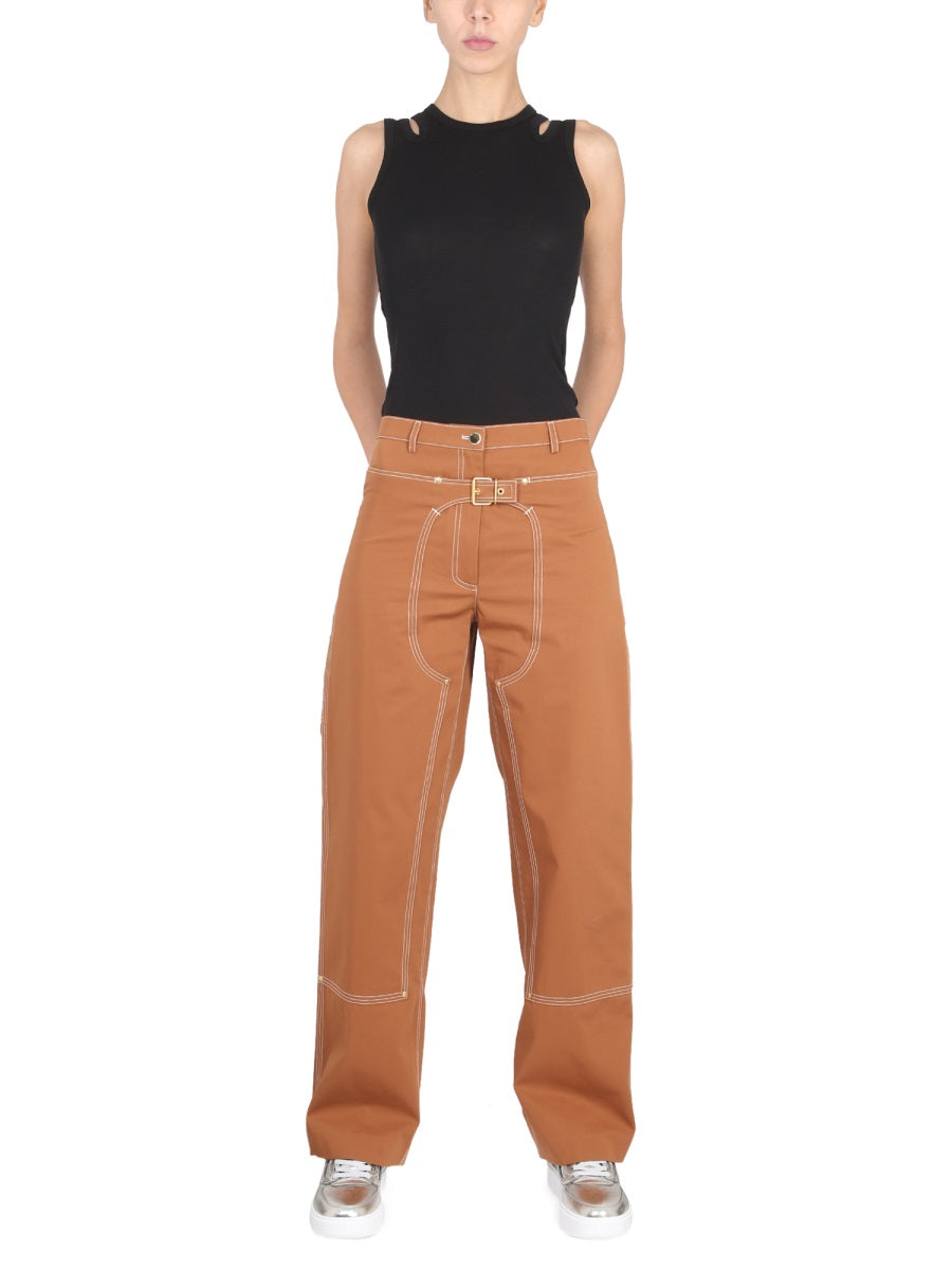 Stella Mccartney Women Pants With Buckle STELLA MCCARTNEY