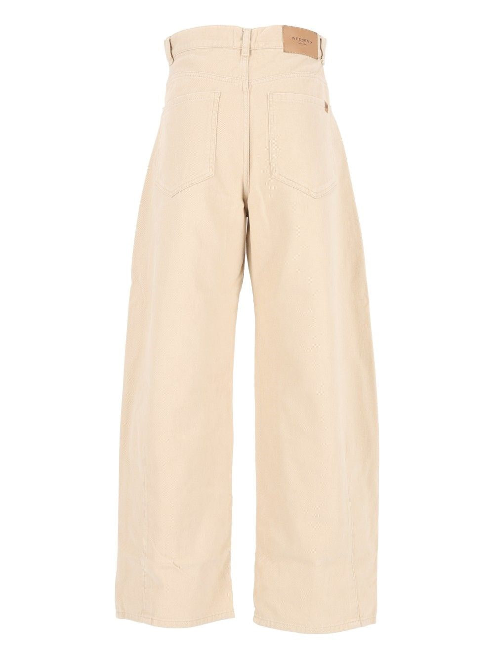 Weekend Max Mara Women Cotton Drill Trousers WEEKEND MAX MARA