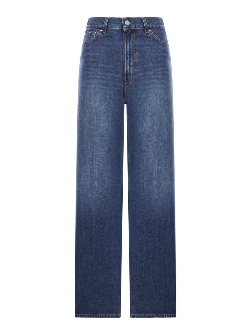 Toteme Women Wide Leg Denim Jeans TOTEME