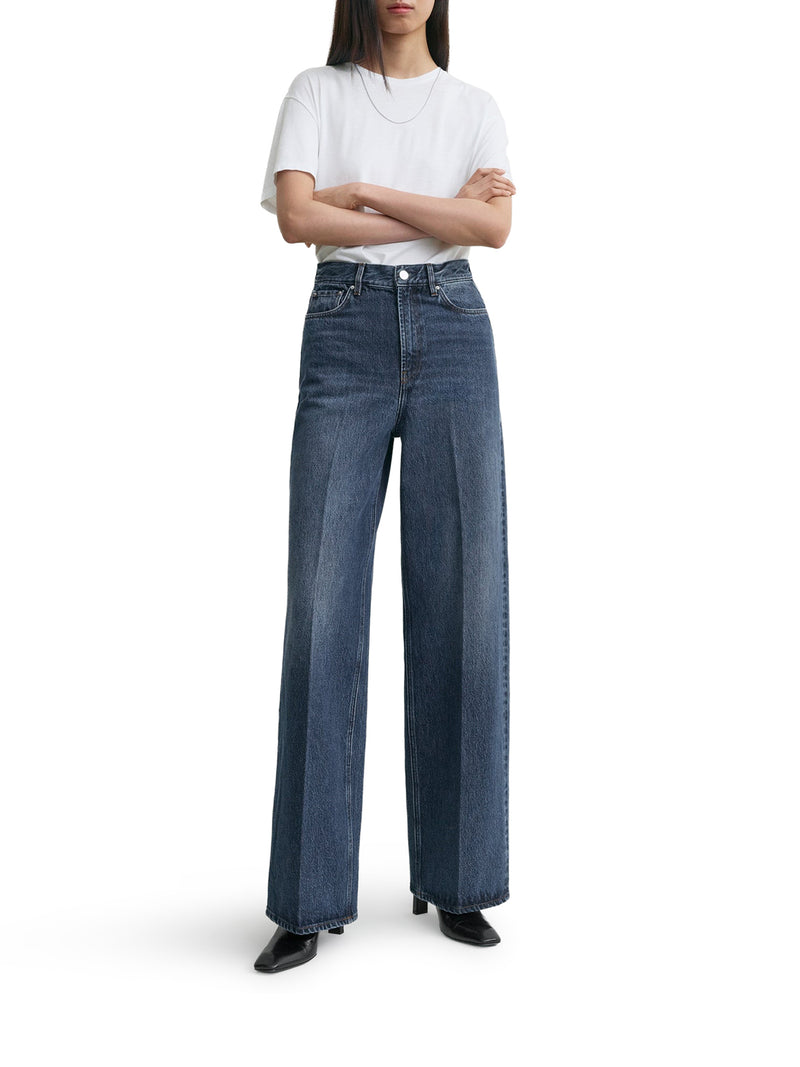 Toteme Women Wide Leg Denim Jeans TOTEME