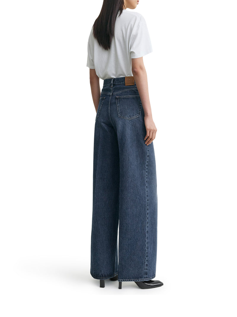 Toteme Women Wide Leg Denim Jeans TOTEME