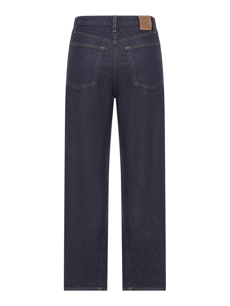 Toteme Women Demin Jeans With Twisted Seams TOTEME
