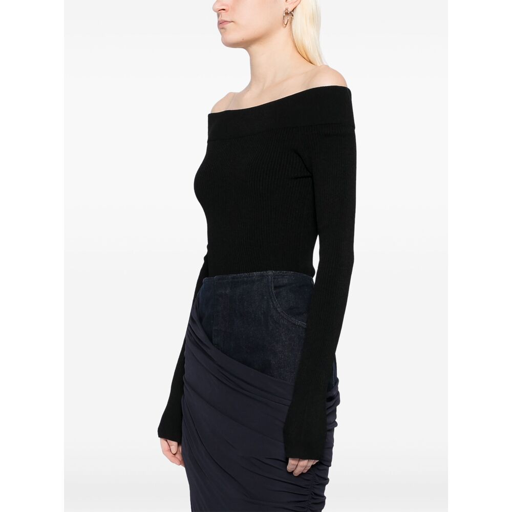 Alaïa Black Tops - Blouses Women ALAIA