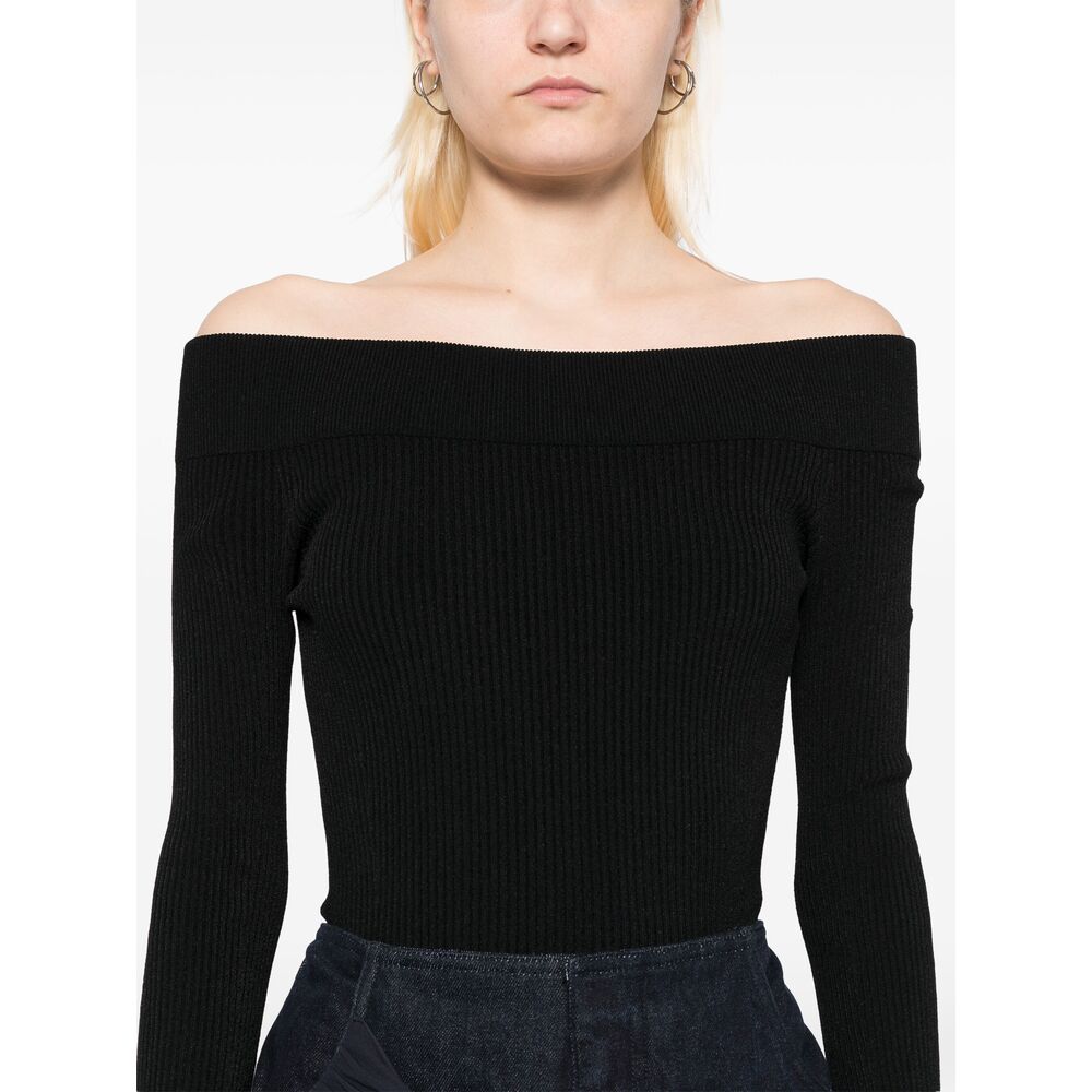 Alaïa Black Tops - Blouses Women ALAIA