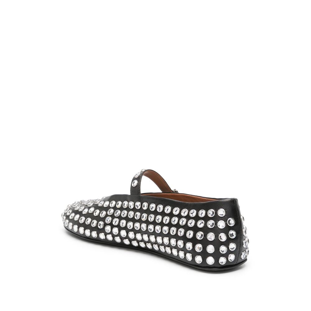 Alaïa Black Ballet Flats Women ALAIA