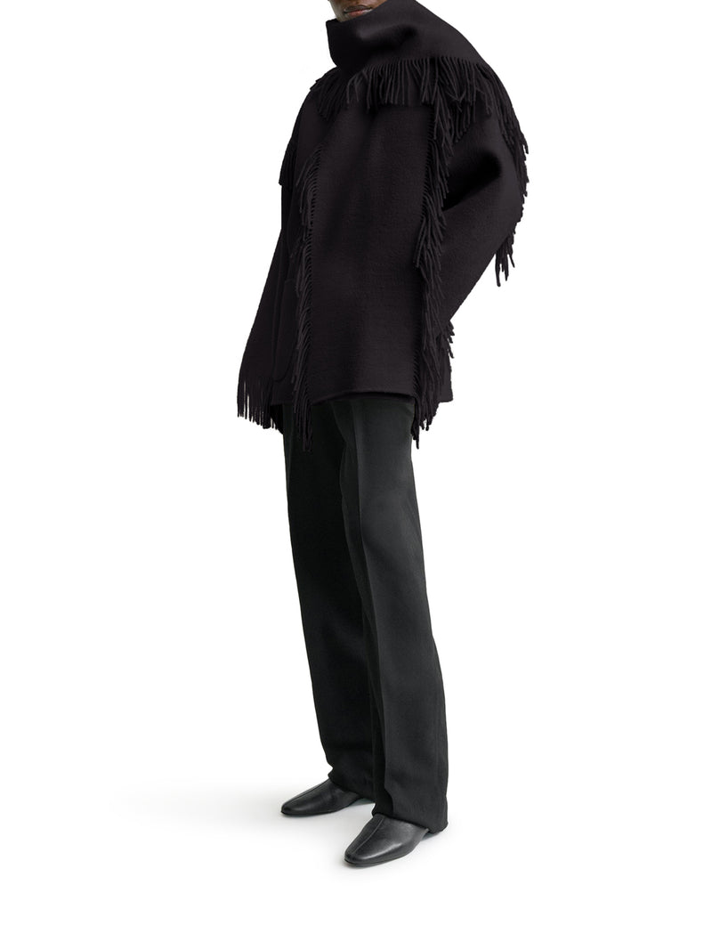 Toteme Women Jacket With Fringed Scarf TOTEME