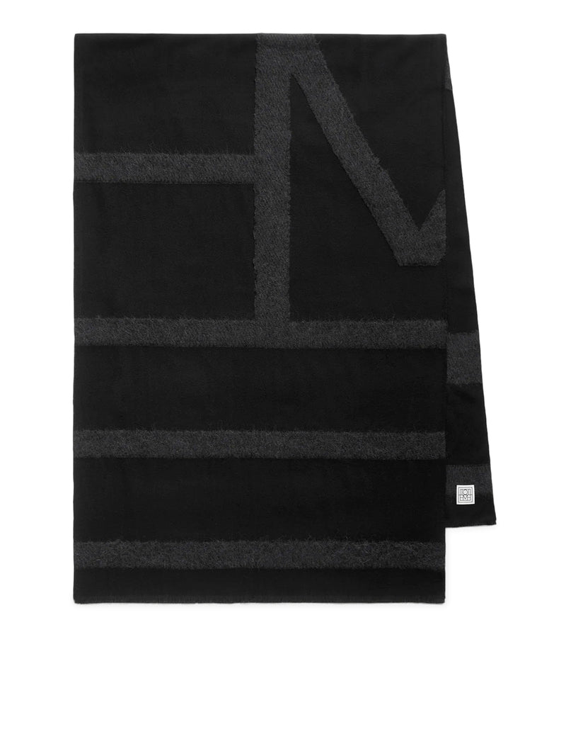 Toteme Women Monogram Twill Scarf TOTEME