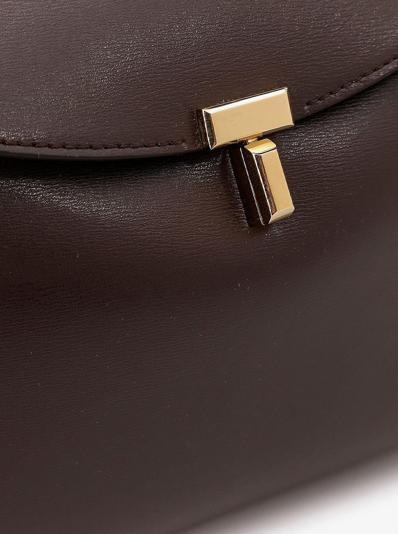 Toteme Women T-Lock Leather Shoulder Bag TOTEME