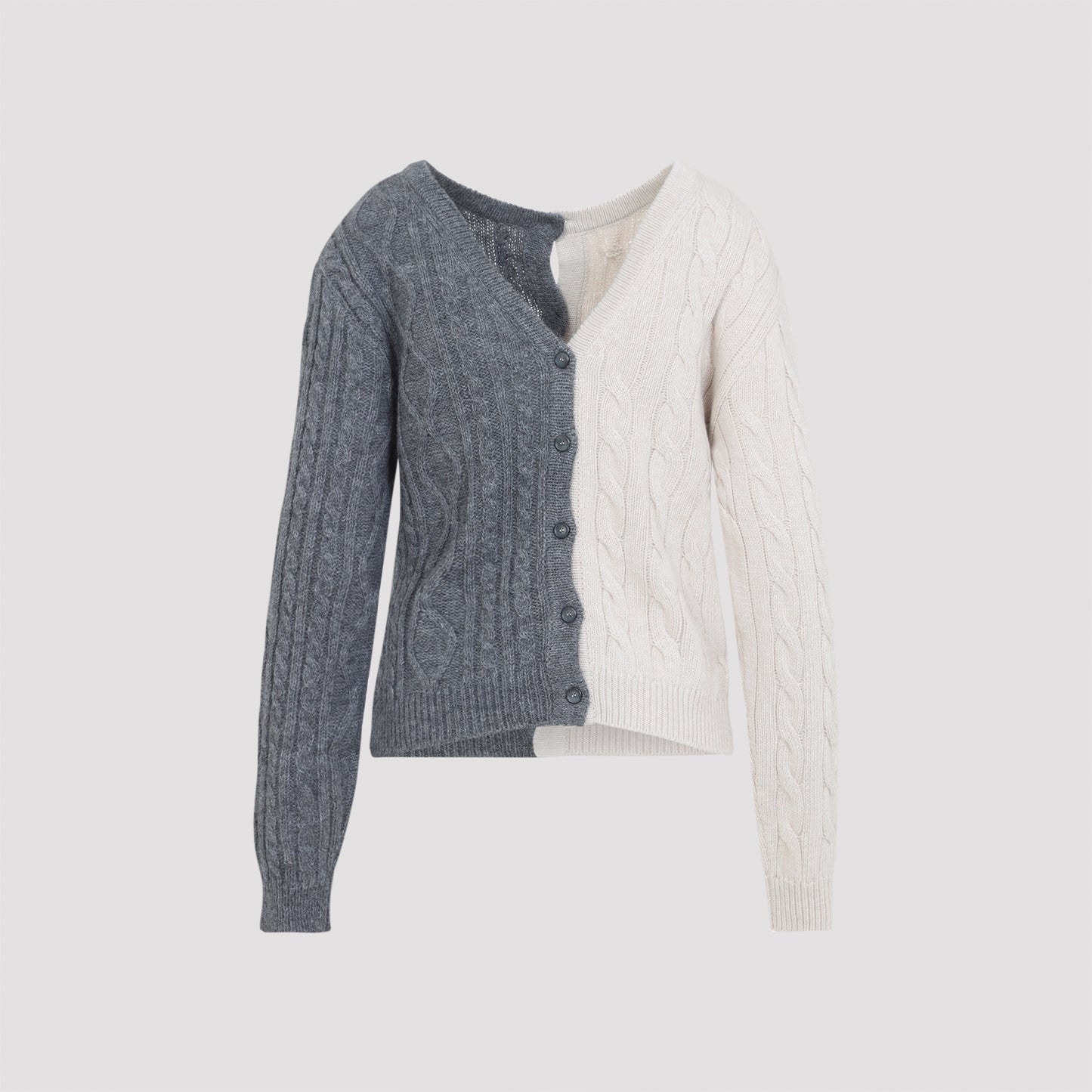 Moschino Bicolor Cardigan Women MOSCHINO