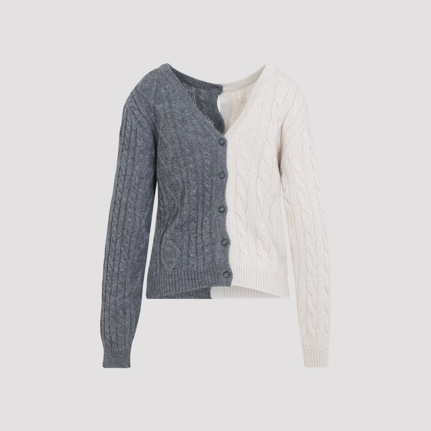 Moschino Bicolor Cardigan Women MOSCHINO