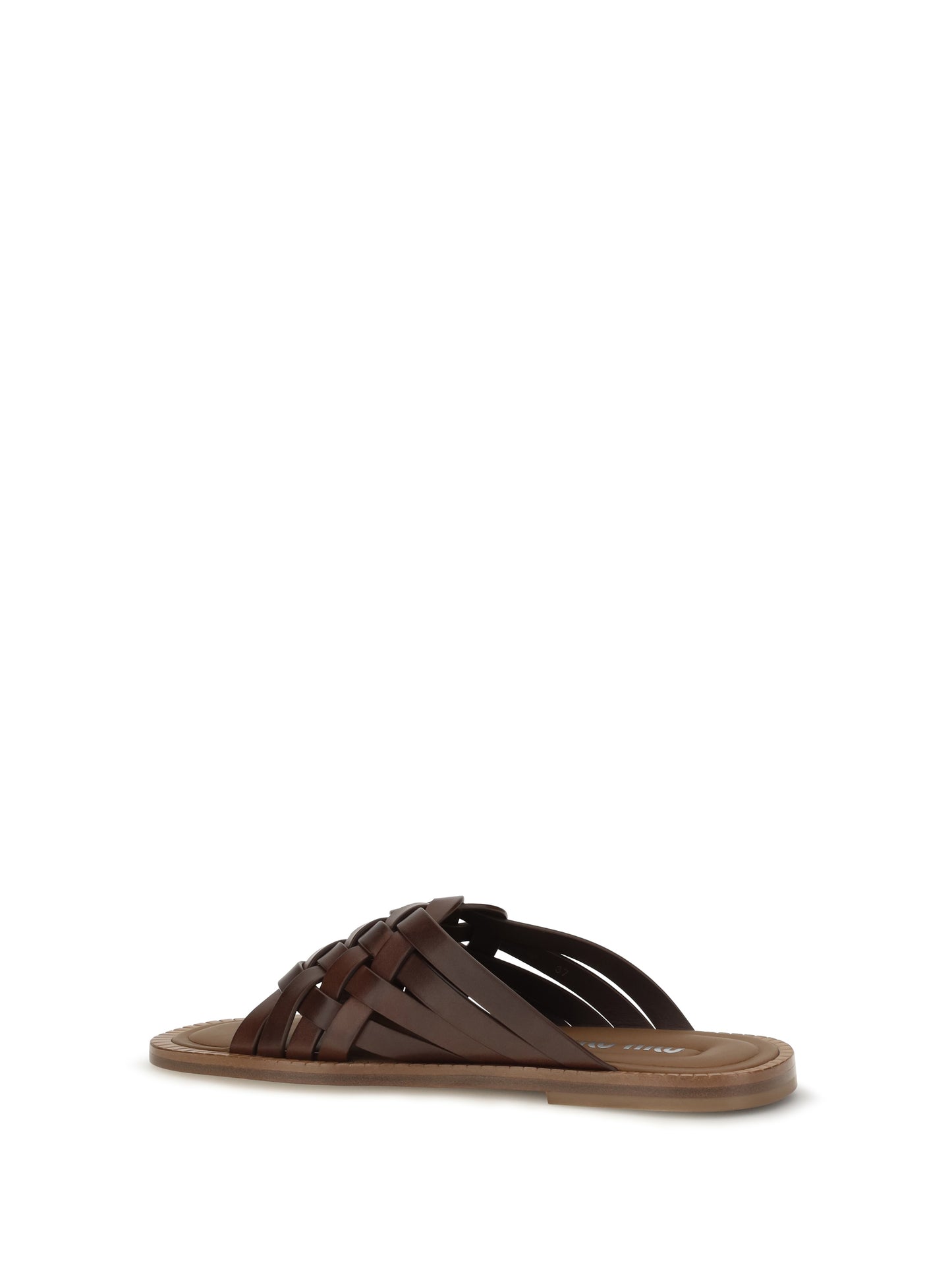 Miu Miu Women Leather Sandals MIU MIU