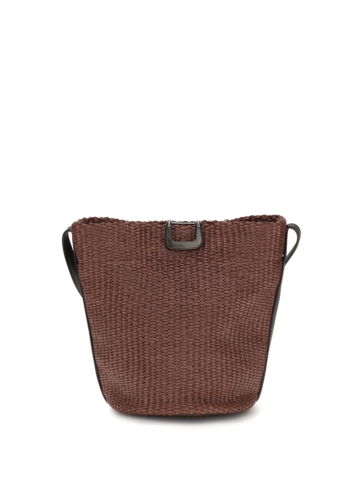 Brunello Cucinelli Women Small Sartorial Bucket Bag In Raffia BRUNELLO CUCINELLI