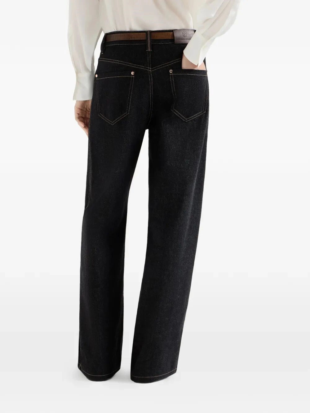 Brunello Cucinelli Women Denim Pants BRUNELLO CUCINELLI