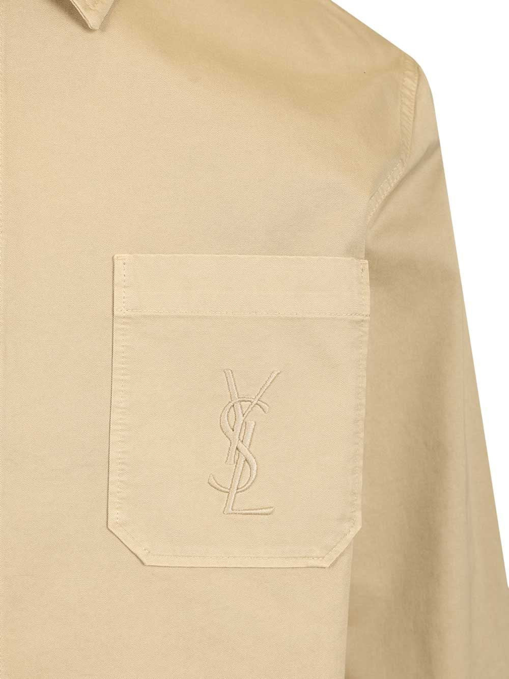 Saint Laurent Men "Cassandre" Overshirt SAINT LAURENT