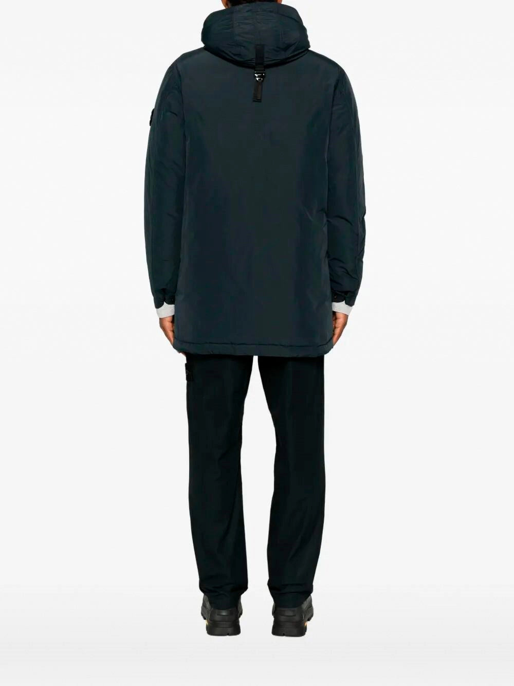 Stone Island Men Micro Twill Long Parka STONE ISLAND
