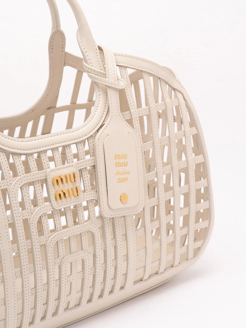 Miu Miu Women Leather Basket MIU MIU
