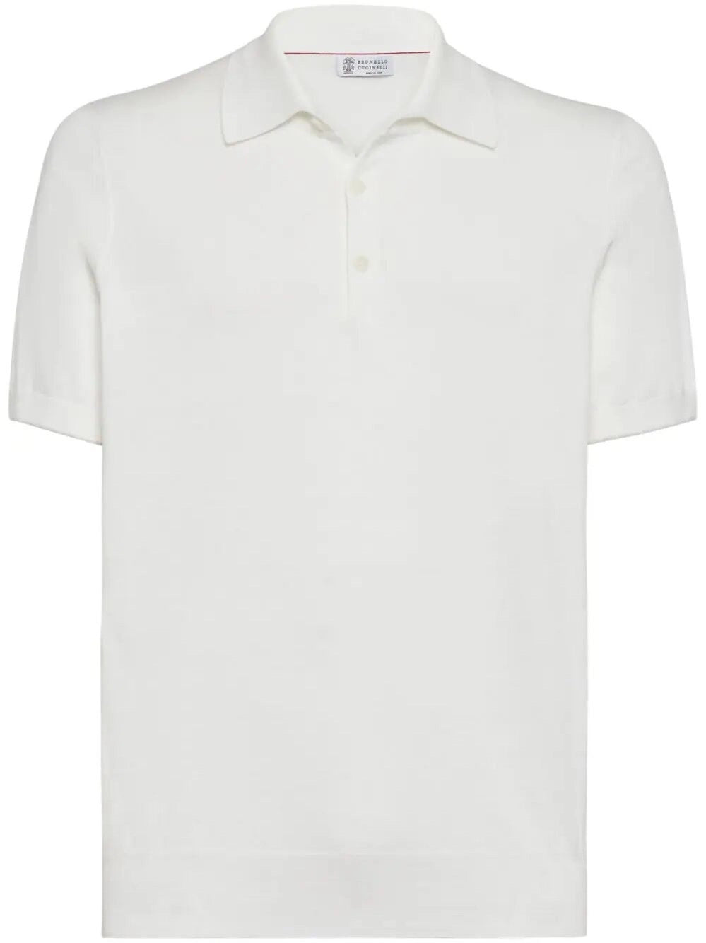 Brunello Cucinelli Men Lightweight Knit Polo BRUNELLO CUCINELLI