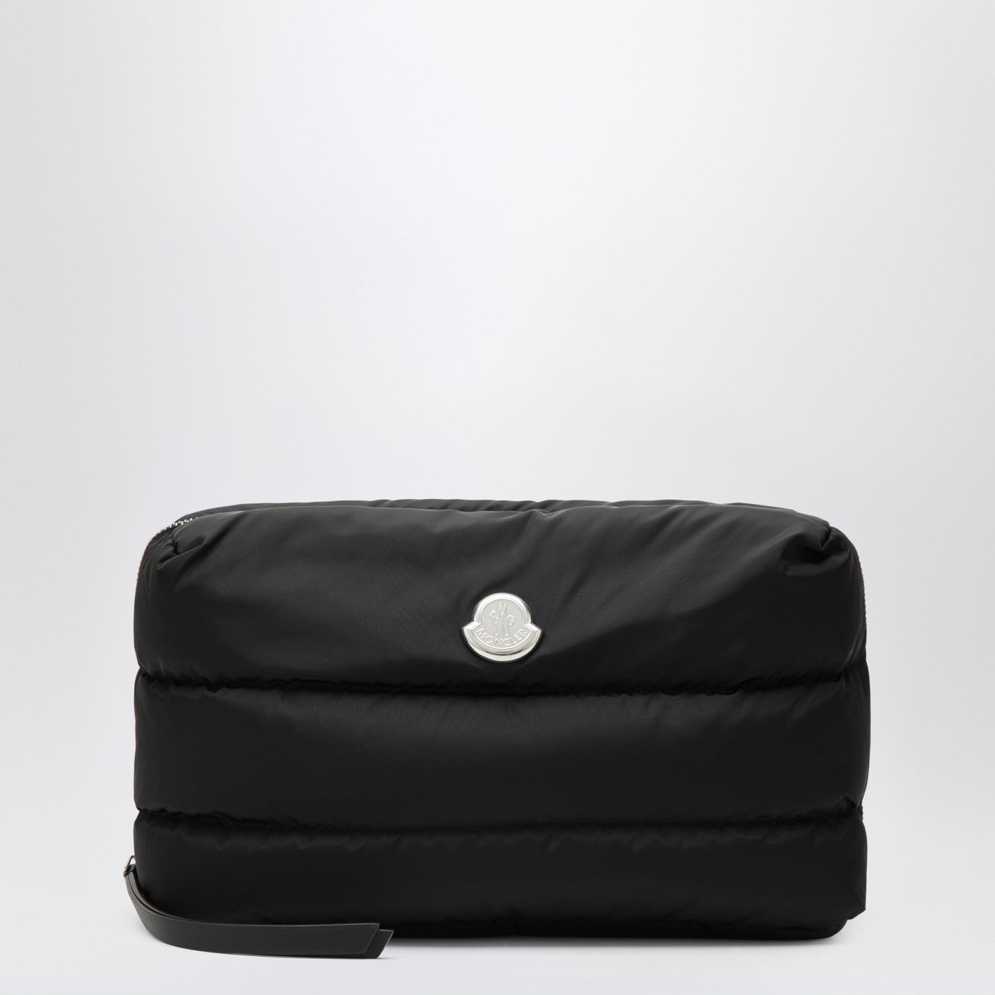 Moncler Caradoc Beauty Case In Quilted Black Nylon Women MONCLER